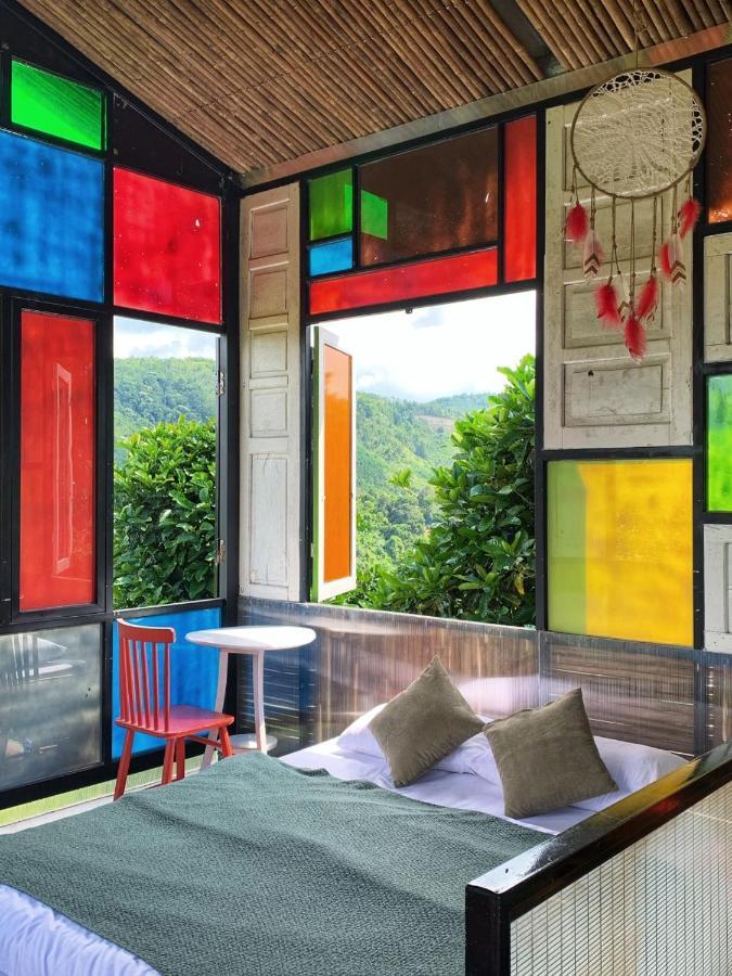 Nam Mua Bungalows Huong Hoa Esterno foto