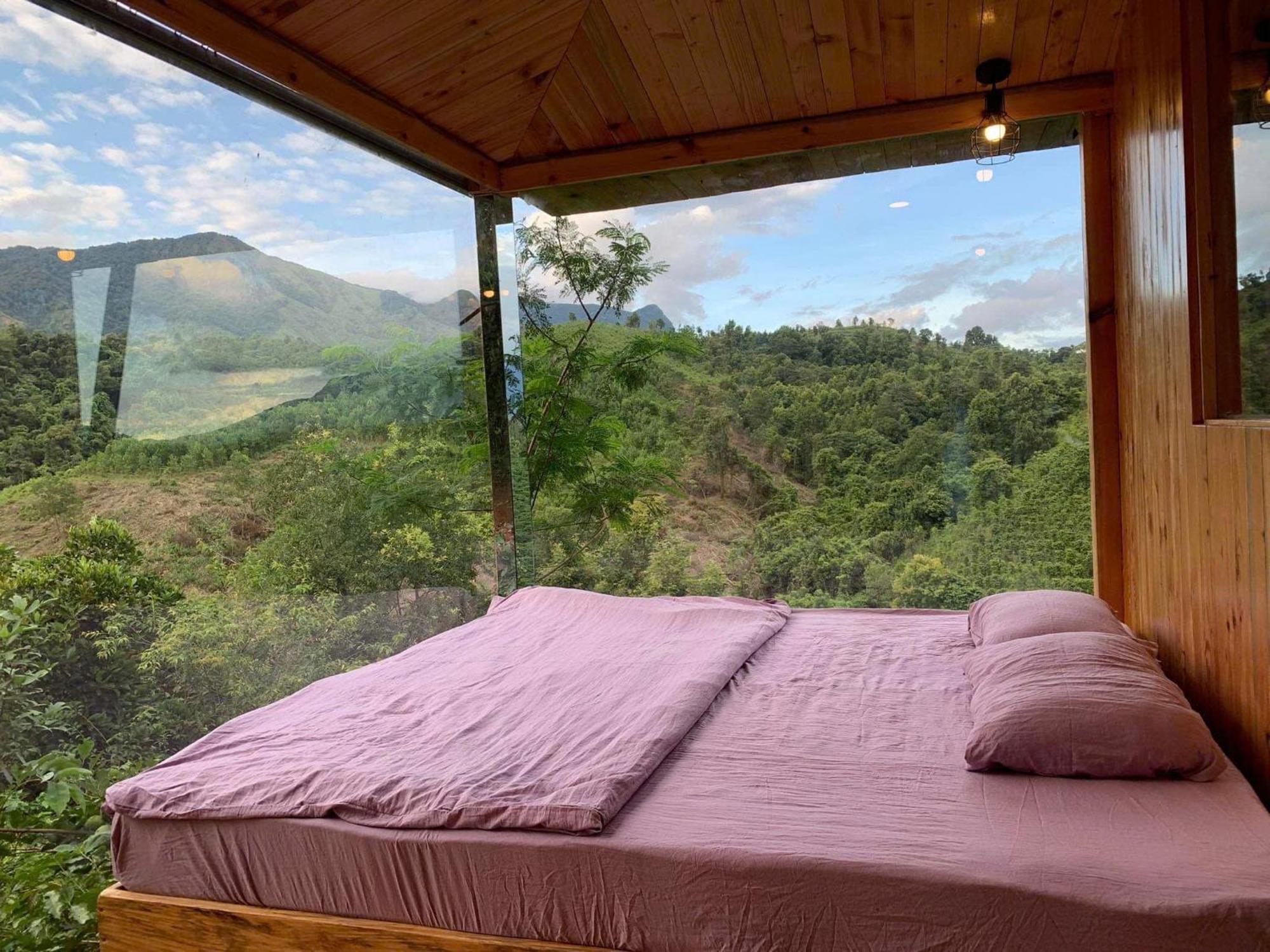 Nam Mua Bungalows Huong Hoa Esterno foto